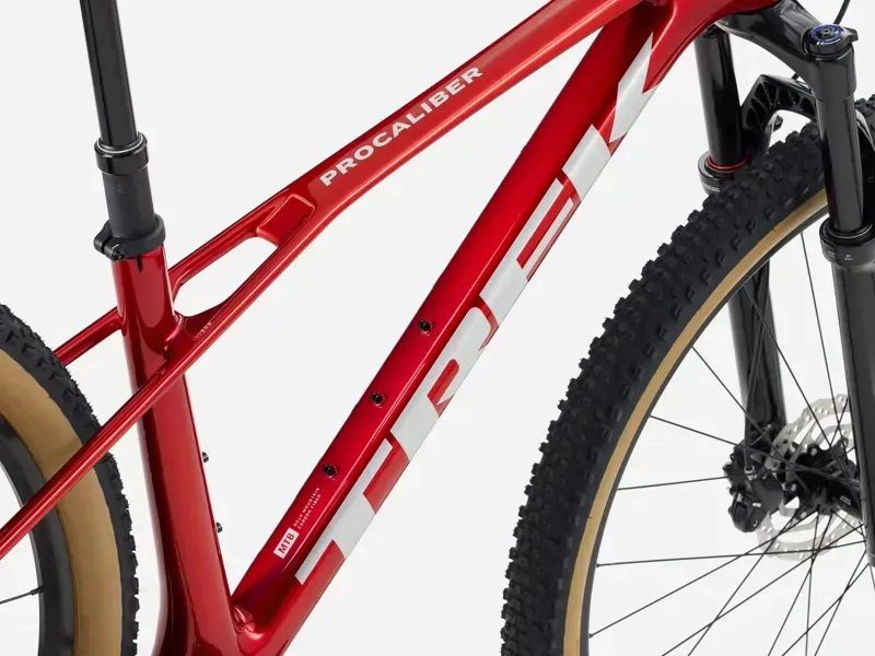 Trek Procaliber 9.5 Gen 3 Carbon XC Mountain Bike in Fury Red-4
