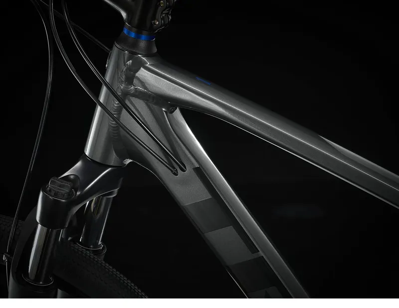 trek dual sport 3 hybrid bike 2021 in lithium grey