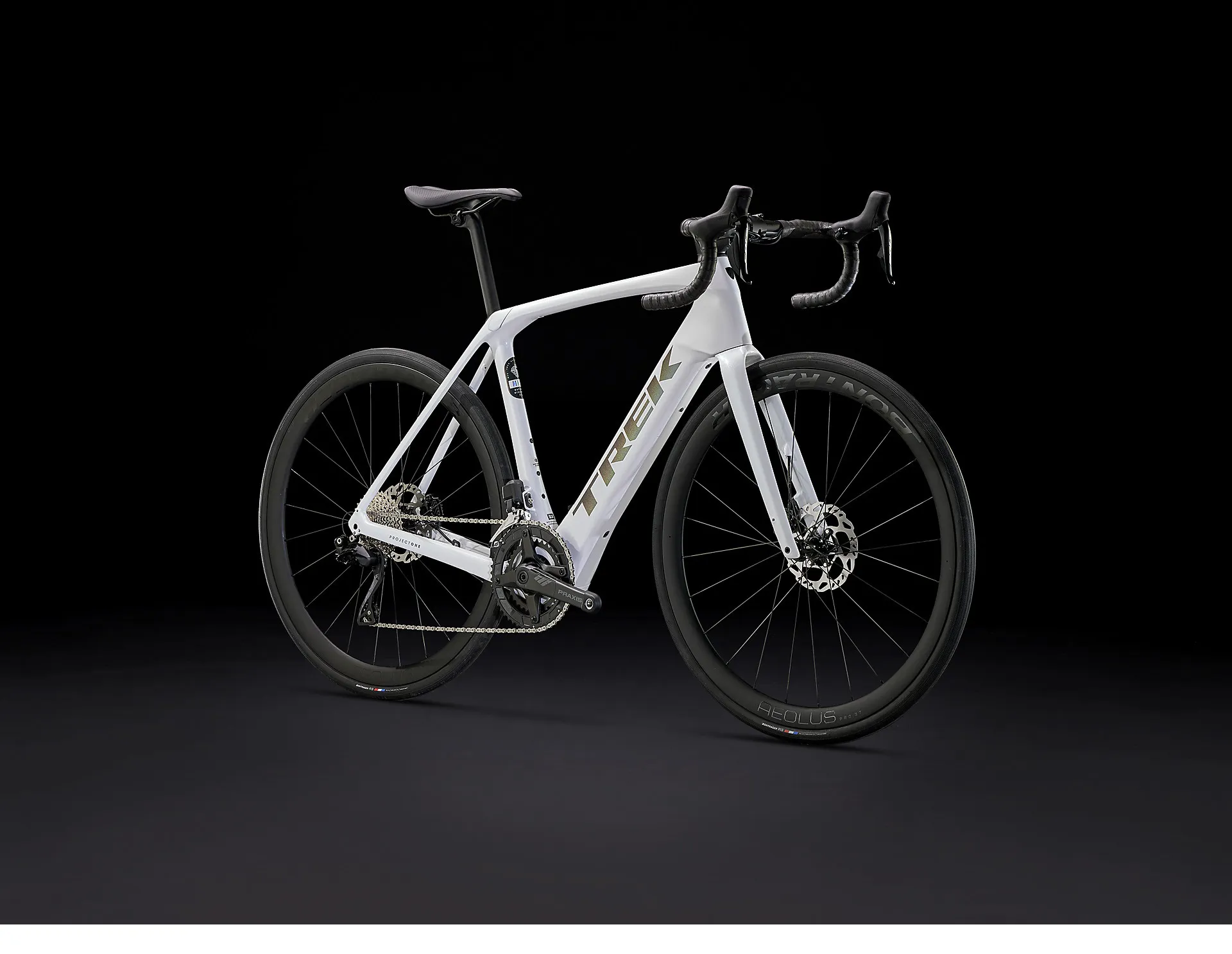 Trek Domane SLR Carbon Road Bike in Crystal White