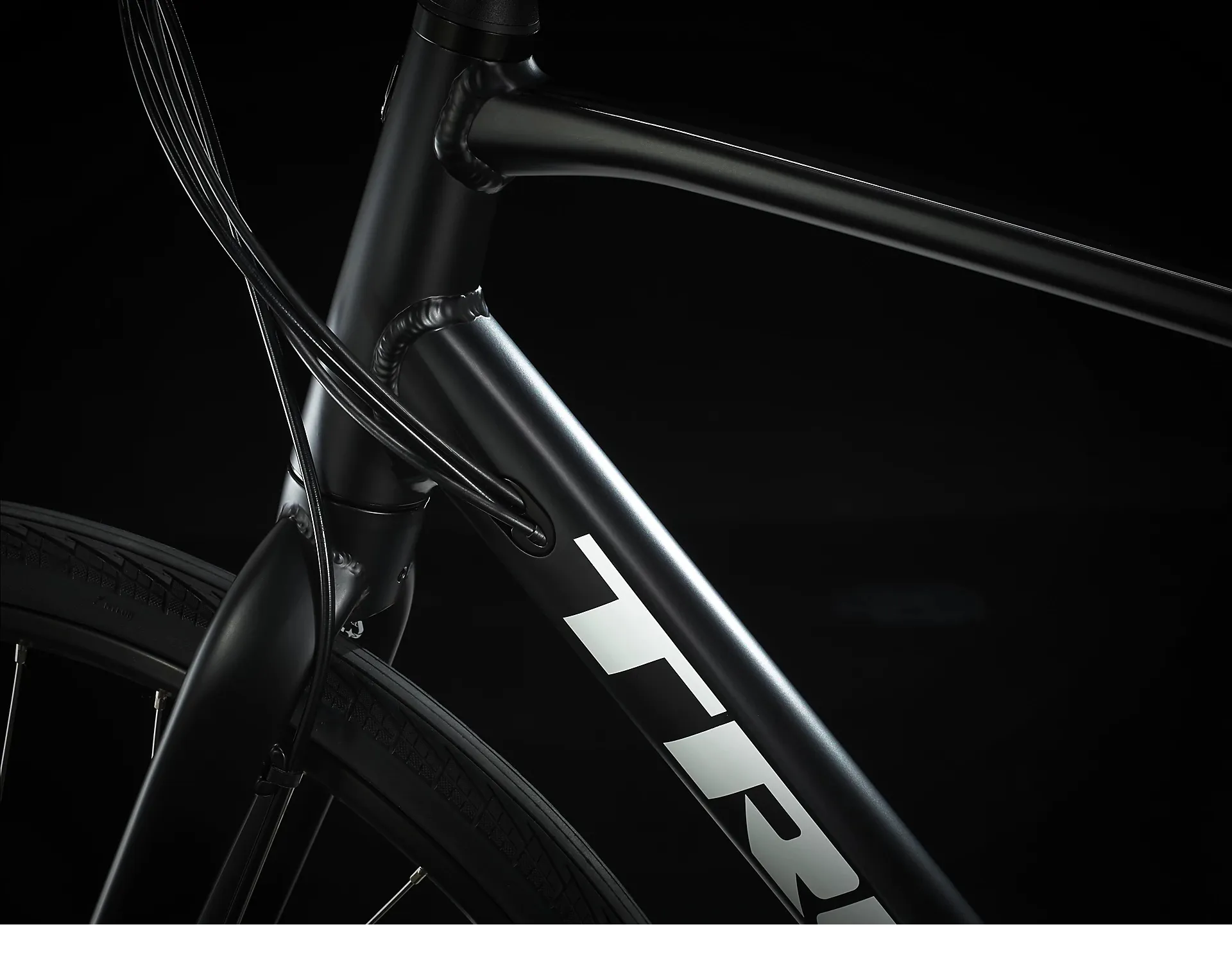 Trek FX Disc Hybrid Bike in Satin Black