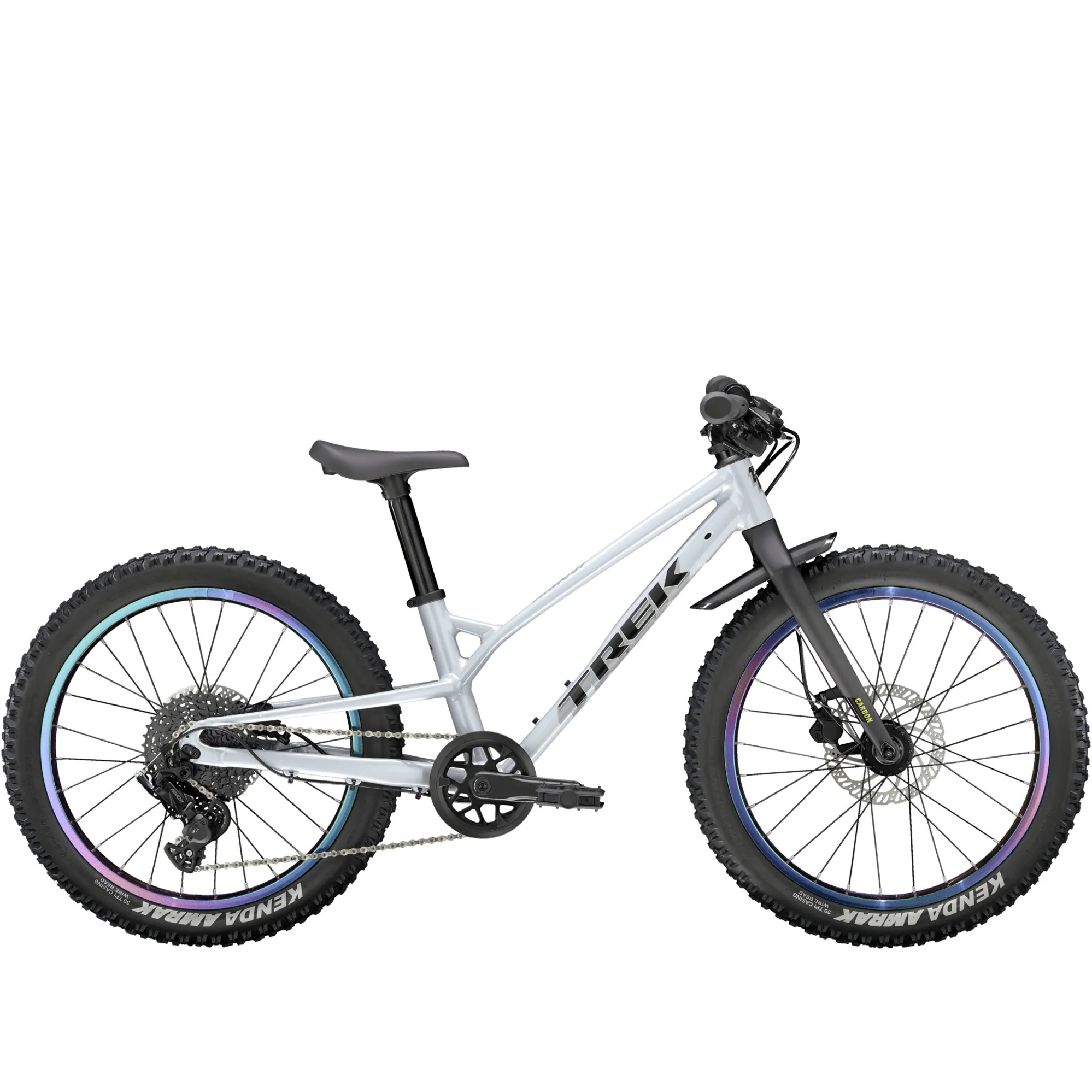 Trek Wahoo 20 inch wheel Kids Trail Bike in Plasma Grey