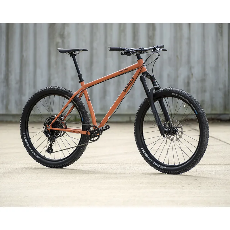 Surly Karate Monkey 27.5+ Suspension Peach Salmon Sundae-2