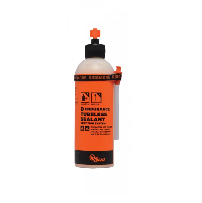 Orange Seal Endurance Tubeless Tyre Sealant With Injector 236ml 8 floz