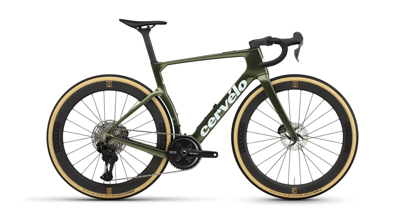 Cervelo Aspero-5 GRX RX825 Di2 1X Carbon Gravel Bike in Digital Moss