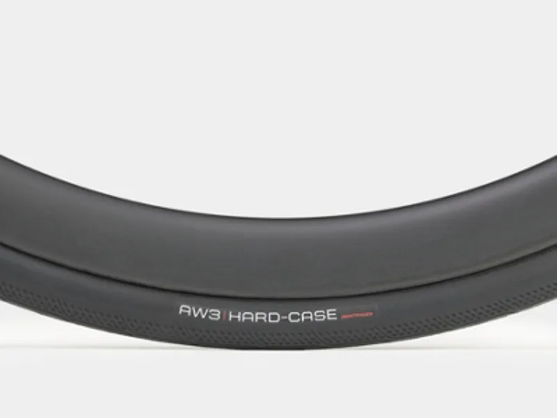 Bontrager AW3 Hard-Case 700x25c Road Tyre in Black-2