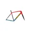 Trek Boone Disc Frameset in Red Navy Teal