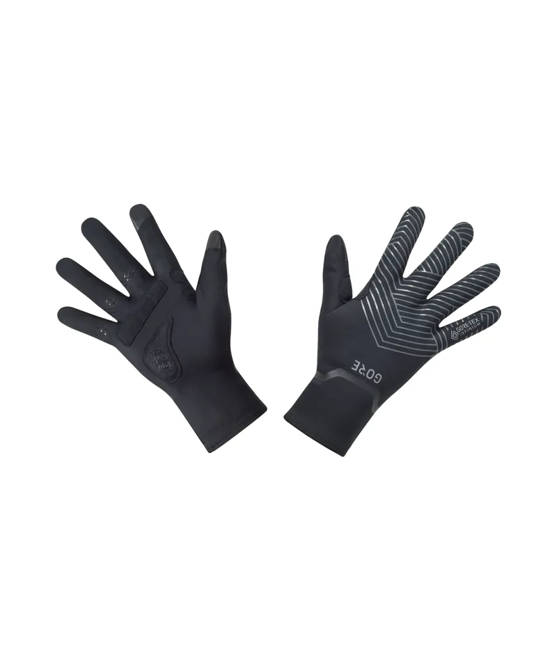 Gorewear C3 WINDSTOPPER Stretch Mid Cycling Gloves in Black