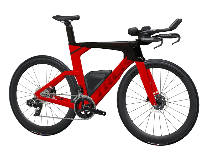 Trek Speed Concept SLR 6 eTap Triathlon Bike in Viper Red Trek Black
