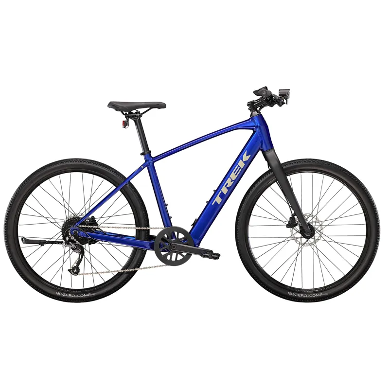 Trek Dual Sport+ 2 Hybrid eBike in Hex Blue X-Large