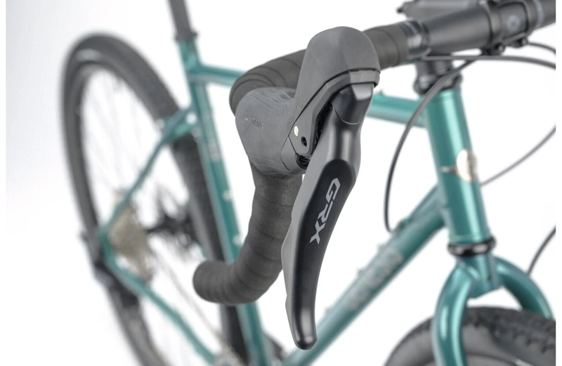 2025 Genesis Croix De Fer 40 Steel Gravel Bike in Green-1