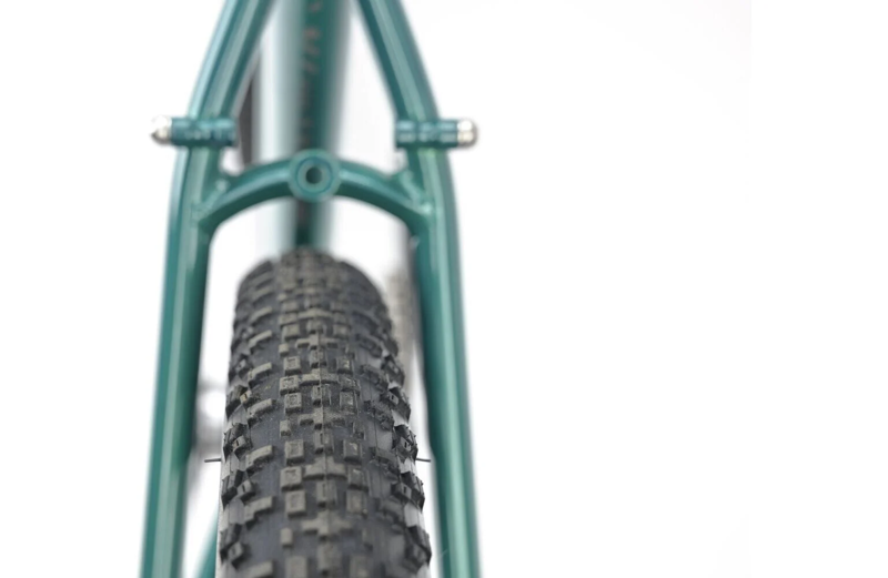 2025 Genesis Croix De Fer 40 Steel Gravel Bike in Green-7