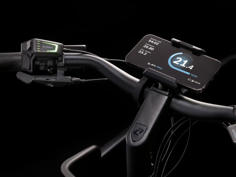 Trek Fetch+ 4 Electric Cargo Bike in Lava red-4