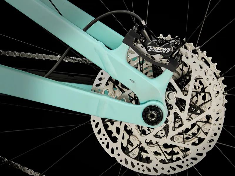 Trek FUEL EXe 5 Deore Electric Mountain Bike in Blue Sage-4