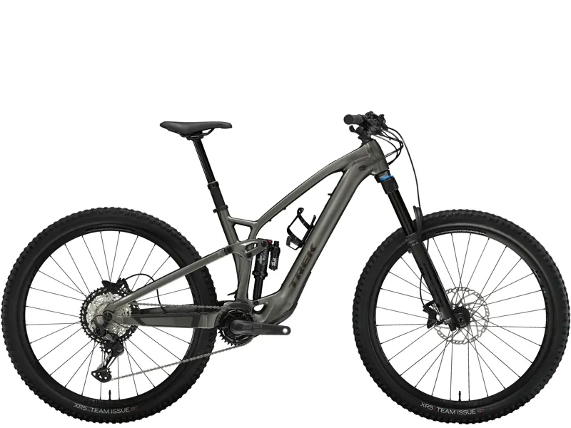 Trek FUEL EXe 8 XT Electric Mountain Bike in Mercury Silver