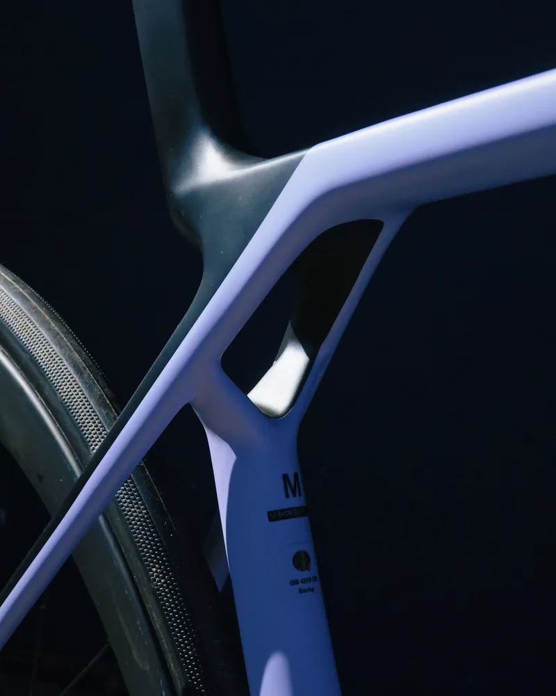 2026 Trek Madone SL 6 Carbon Road Bike in Matte Lavender Haze Smoke-5