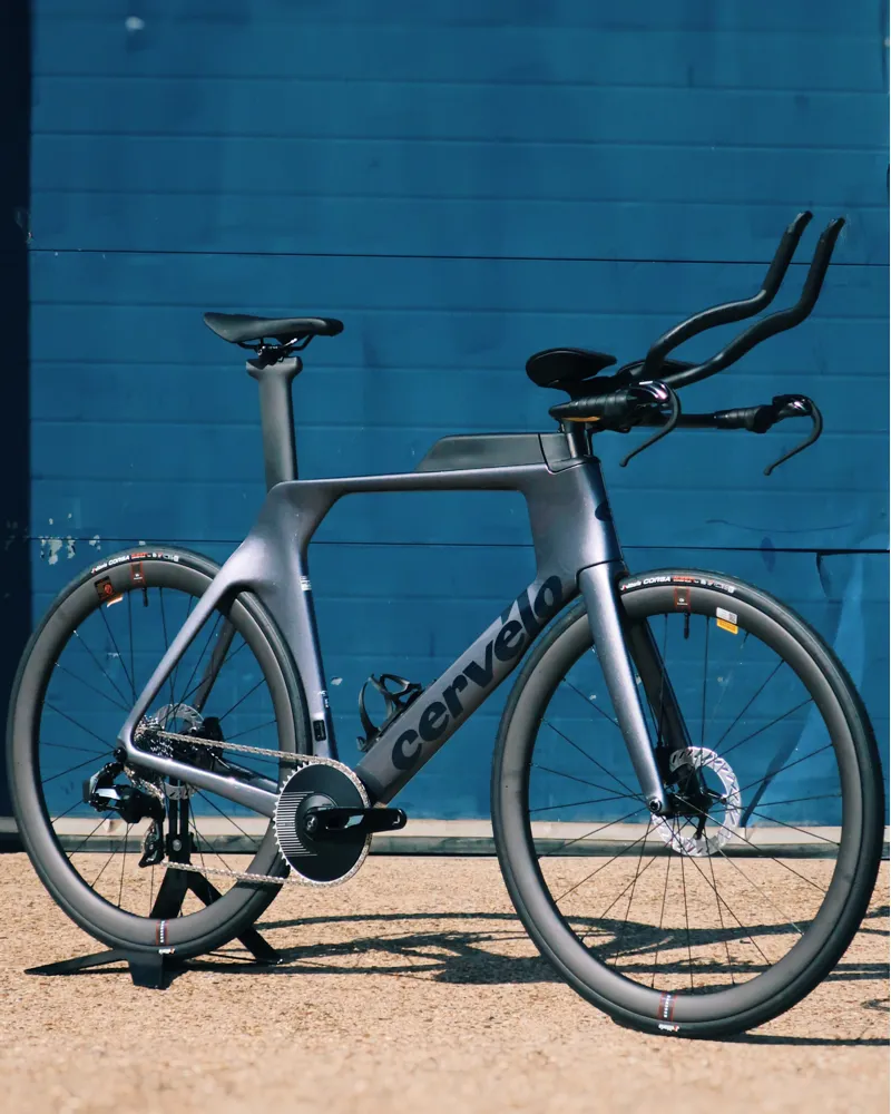 Cervelo P Series Rival AXS 1 Carbon Triathlon Bike in Basalt Grey-1