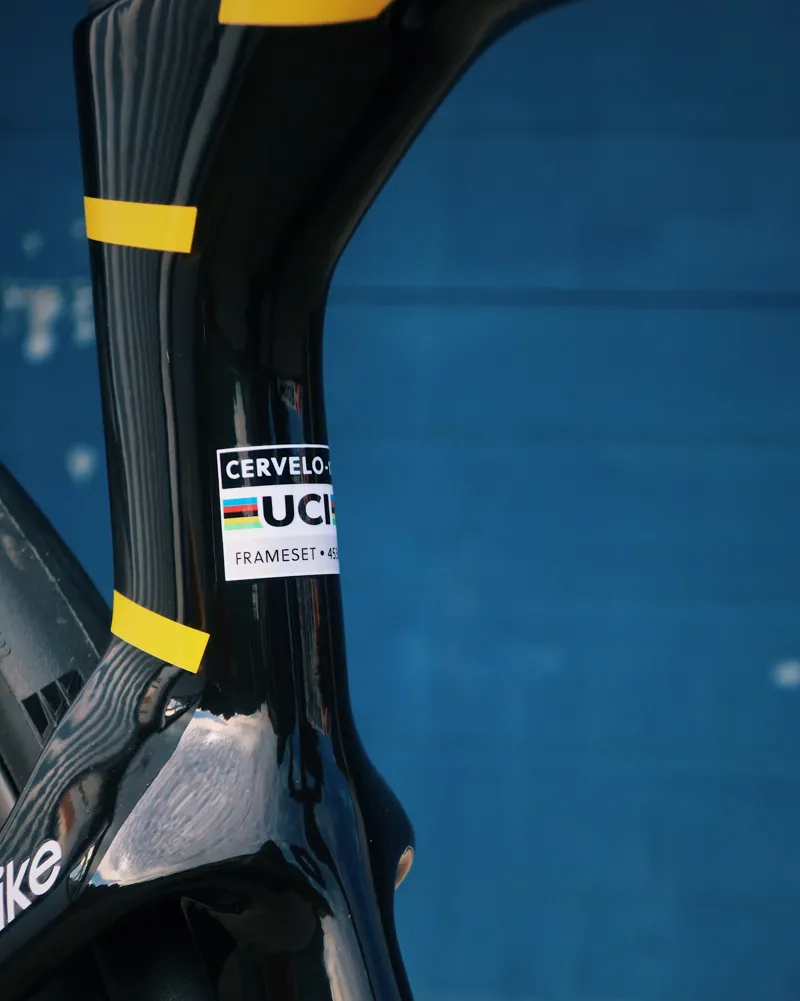 Cervelo S5 Force AXS Carbon Road 56cm Visma Lease-a-Bike Team Yellow-6