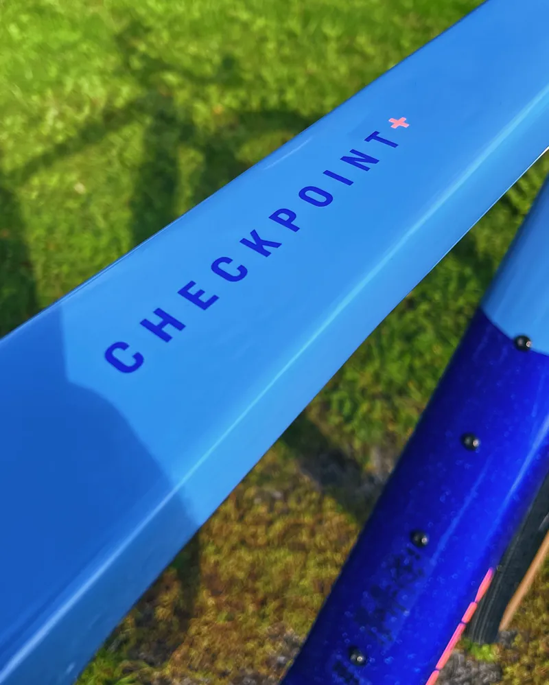 2026 Checkpoint+ SL6 AXS Carbon Electric Gravel Bike Fjord Blue/Cobalt-2