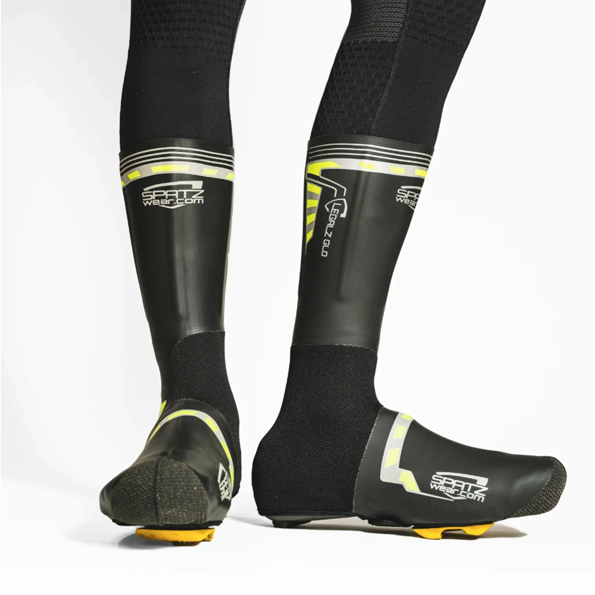 Spatz Cycle Spatz Legalz Glo Cycling Overshoe Black Neon