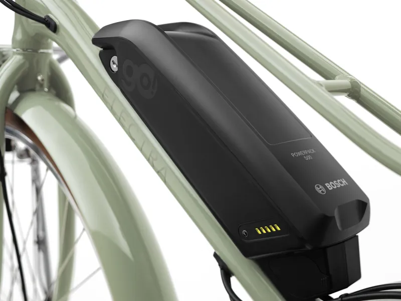 Electra Loft Go 5i Step Thru Electric Bike  in Tea Green-2