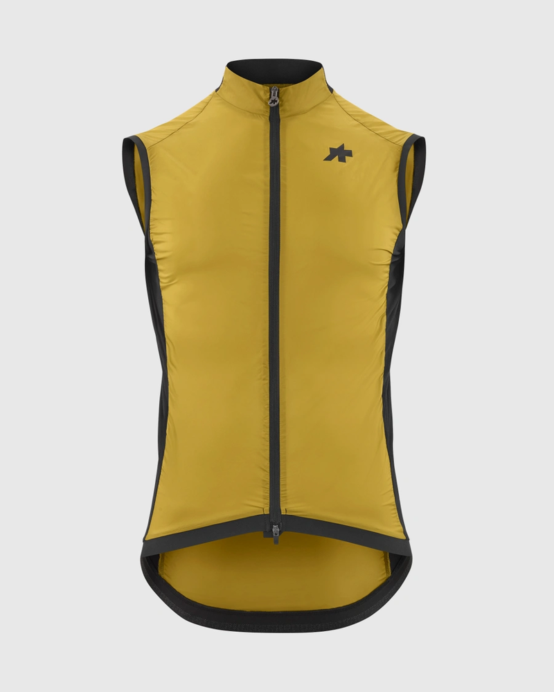 Assos Mille GT Road Cycling Wind Vest S11 in Golden Yellow