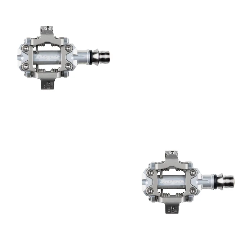 Hope Union RC Race Clip Pedals in Silver