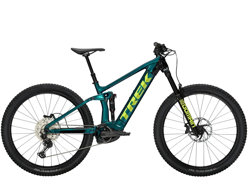 Trek Rail 7 Deore/XT Gen 2 Eectric MTB Bike Aquatic/Trek Black Small