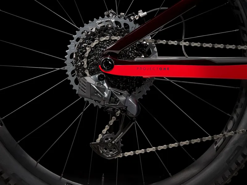 Trek Rail 9.8 GX AXS eMountain Bike Carbon Red Smoke/Viper Red Large-5