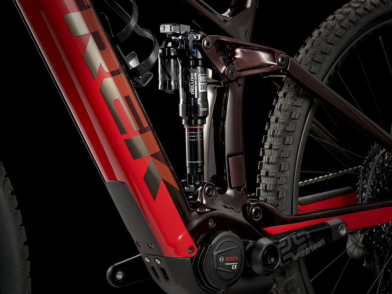 Trek Rail 9.9 XX1 AXS eMountain Bike in Carbon Red Smoke/Viper Red-5