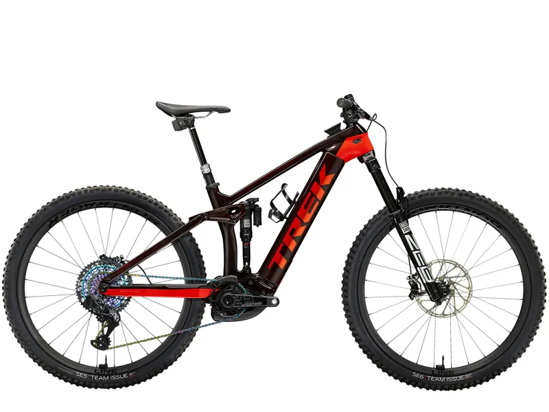 Trek Rail 9.9 XX1 AXS eMountain Bike in Carbon Red Smoke/Viper Red