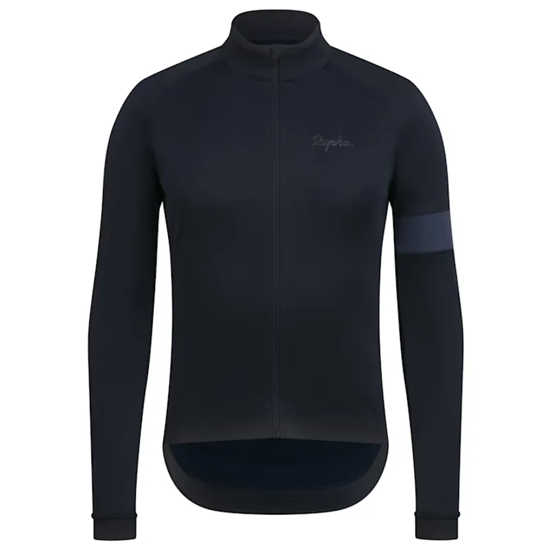 Rapha Mens Core Winter Cycling Jacket in Dark Navy Blue Small