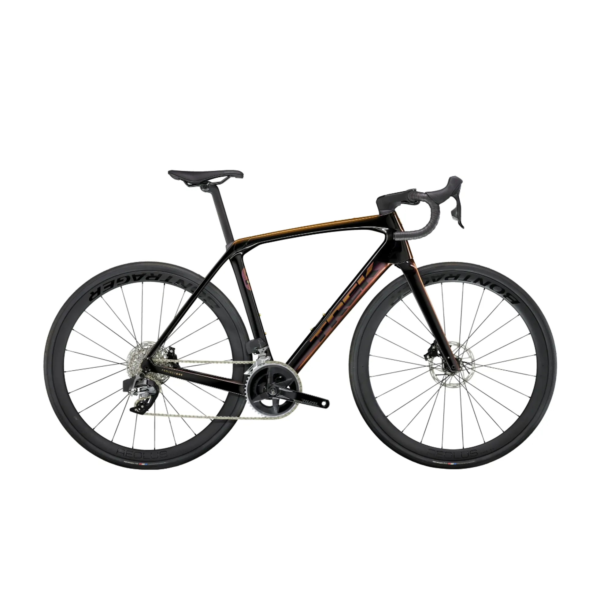 Trek Domane SLR AXS Gen Carbon Road Bike in Axinite Flip Black