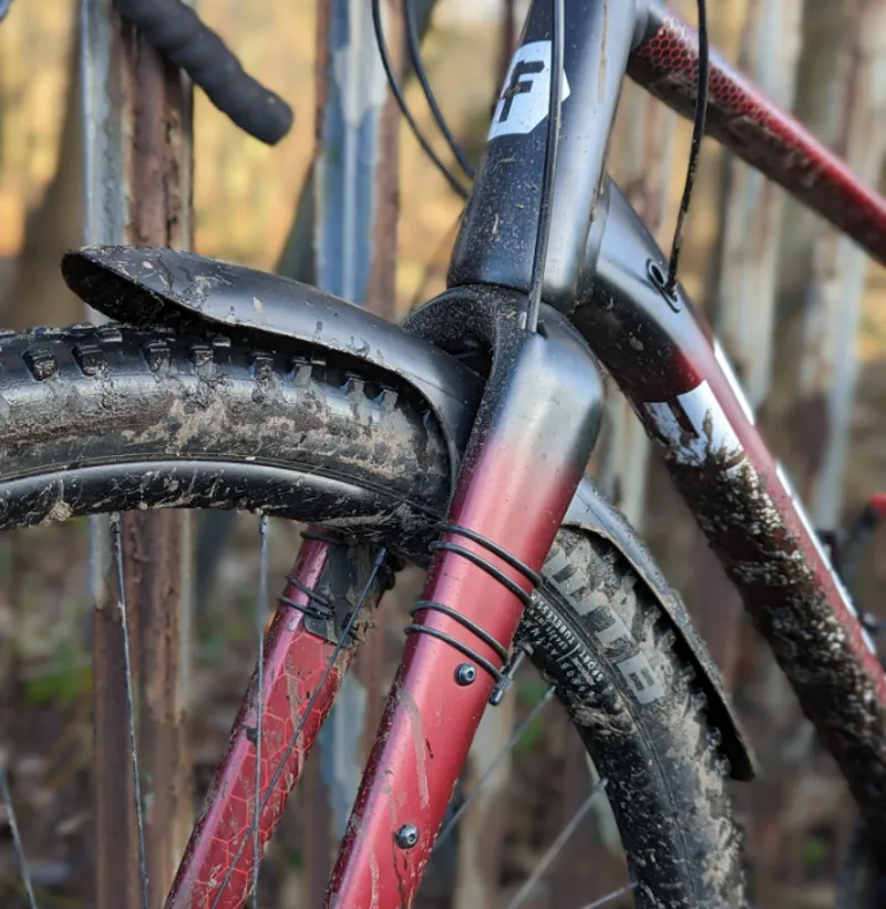 Mudhugger Gravel Bike Front Mudguard upto 50mm tyres-1