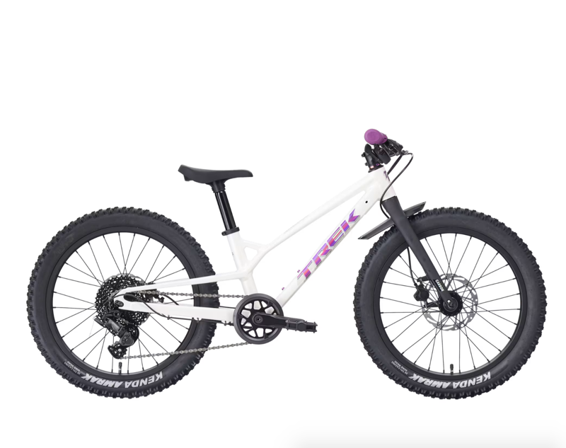 2026 Trek Wahoo 20 Trail Kids Mountain Bike in Crystal White