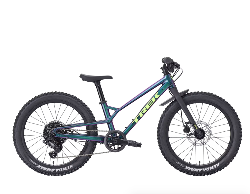 2026 Trek Wahoo 20 Trail Kids Mountain Bike in Emerald Iris