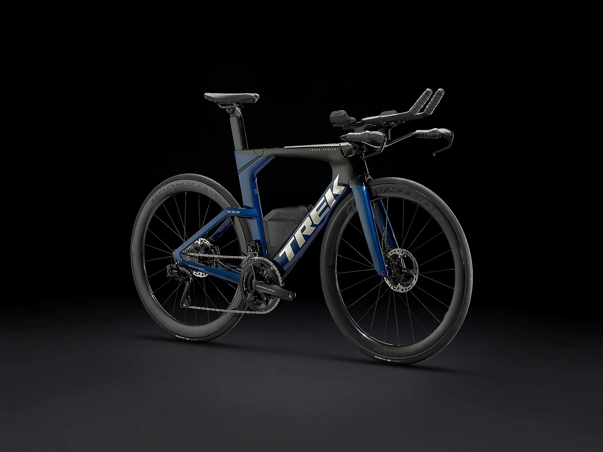 Trek Speed Concept SLR 9 Triathlon Bike in Mulsanne Blue Black