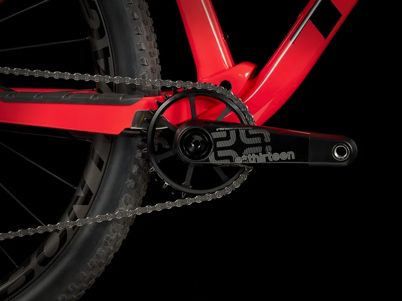 Trek Supercaliber 9.8 XT XC Mountain Bike in Yellow Coral Fade Large-8