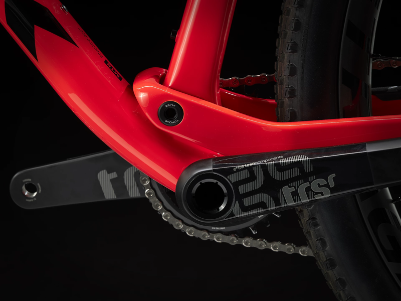 Trek Supercaliber 9.8 XT XC Mountain Bike in Yellow Coral Fade Large-6