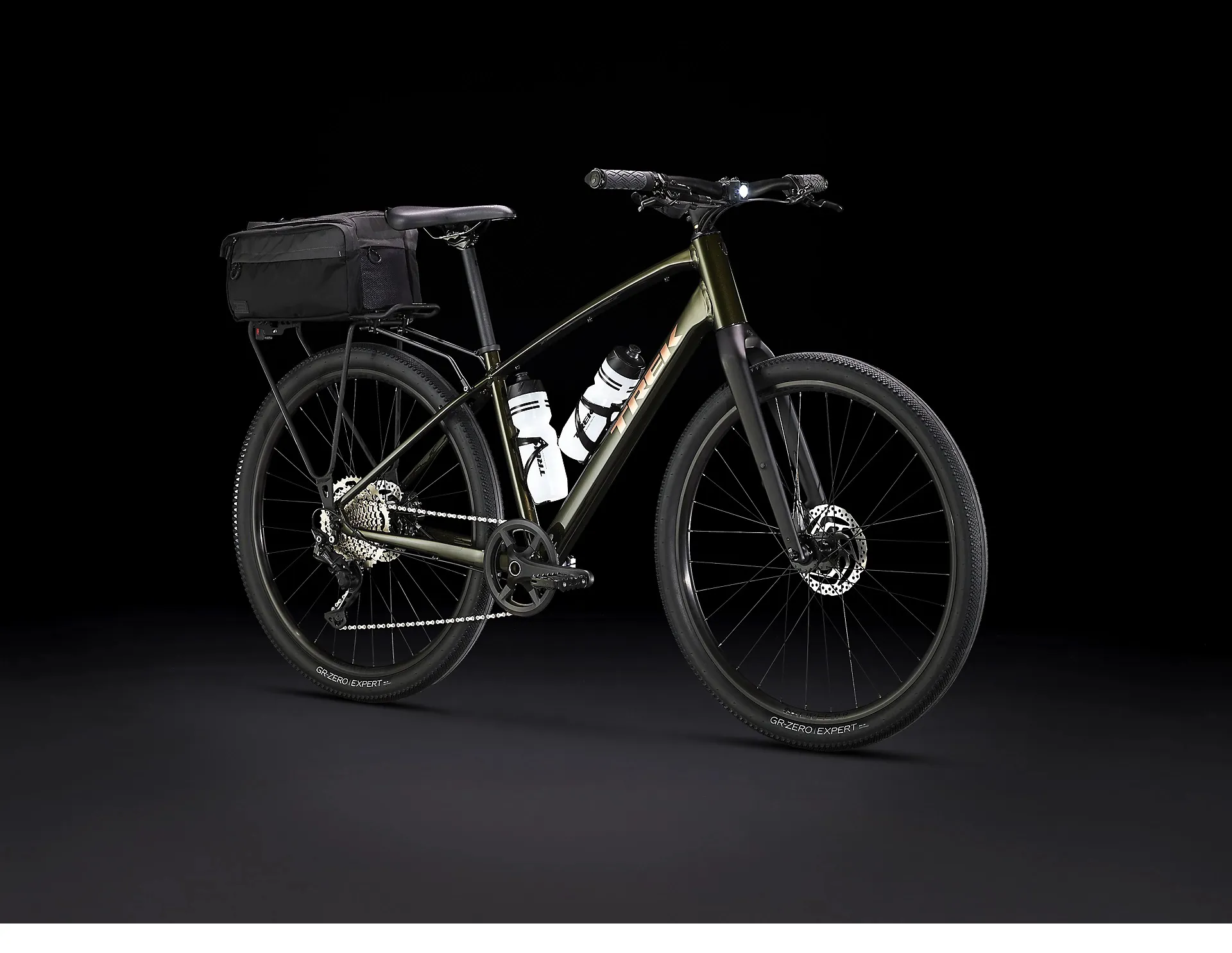 Trek Dual Sport Commuter Bike in Black Olive Small