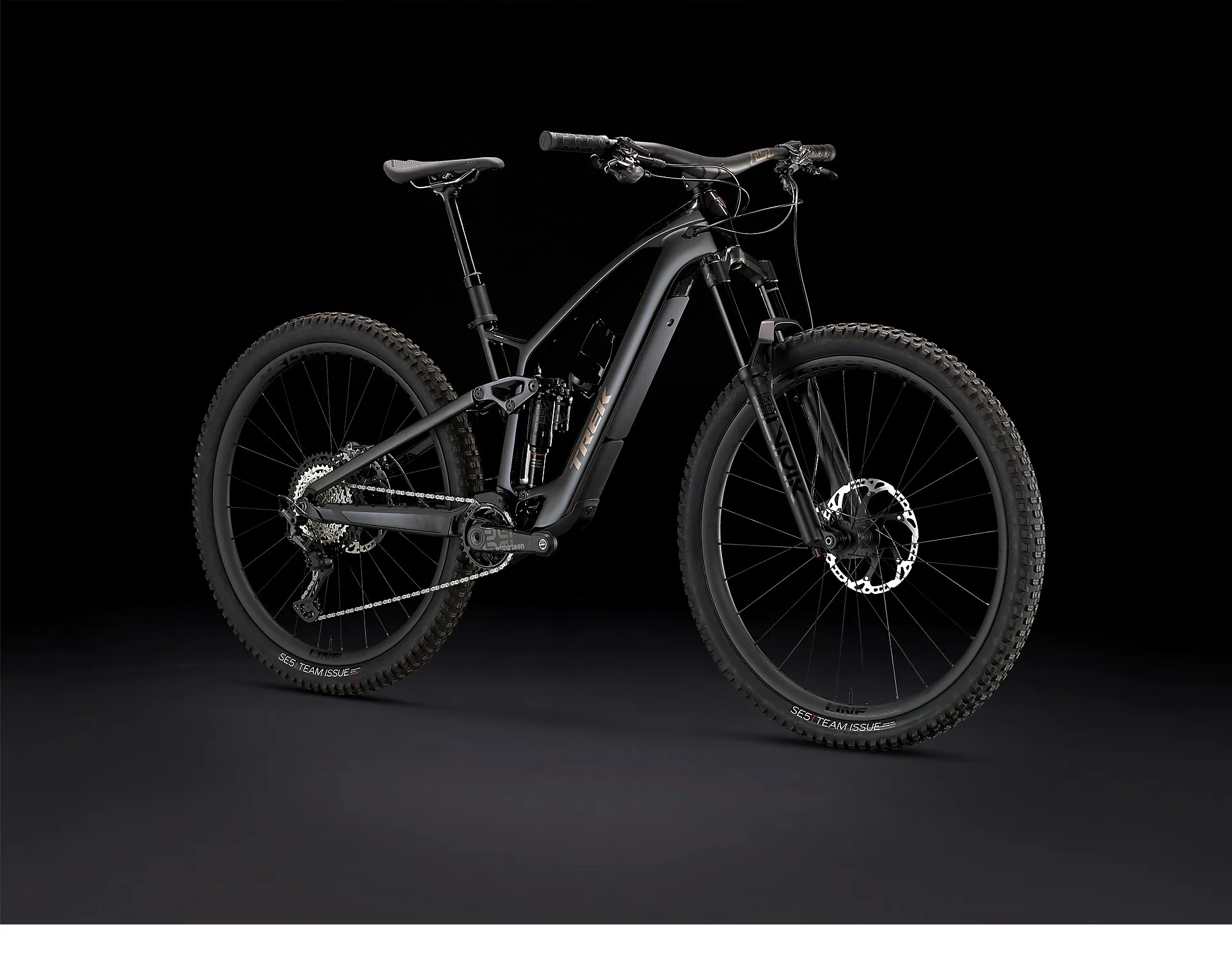 Trek Fuel Exe XT Electric Mountain Bike in Smoke