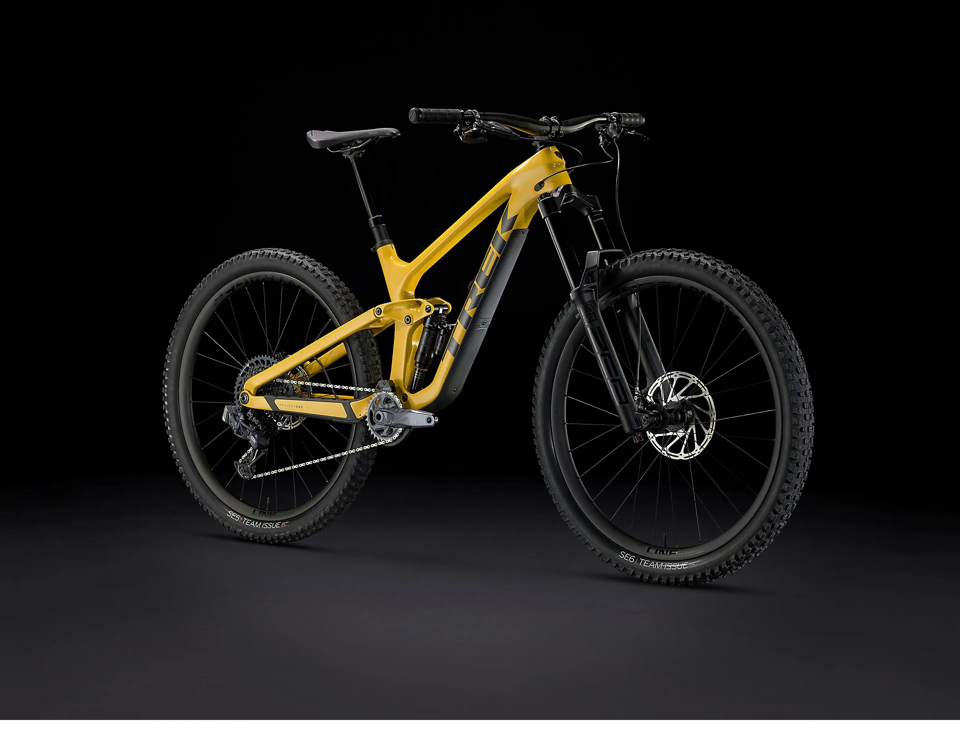 Trek Slash GX AXS Enduro Mountain Bike in Satin Baja Yellow