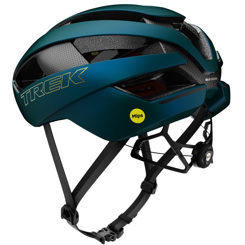Trek Velocis MIPS Road Bike Helmet In Aquatic Green-4