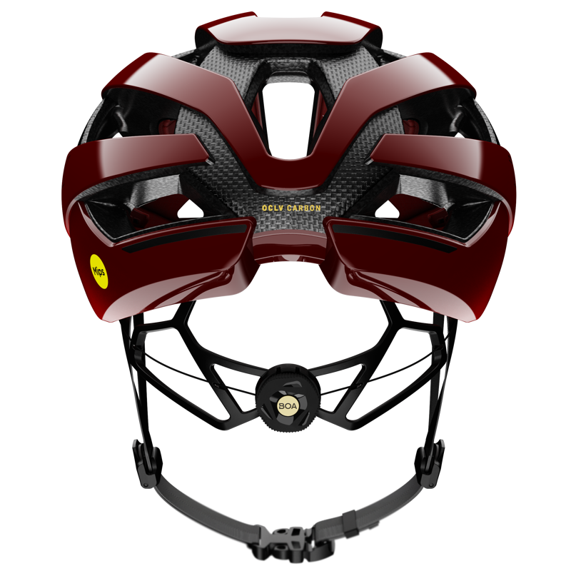 Trek Velocis MIPS Road Bike Helmet in Viper Red/Cobra Blood-2