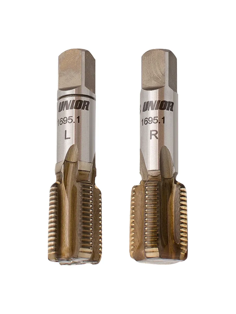 Unior Tools Bicycle Pedal / Crank Rethreading Tap Set