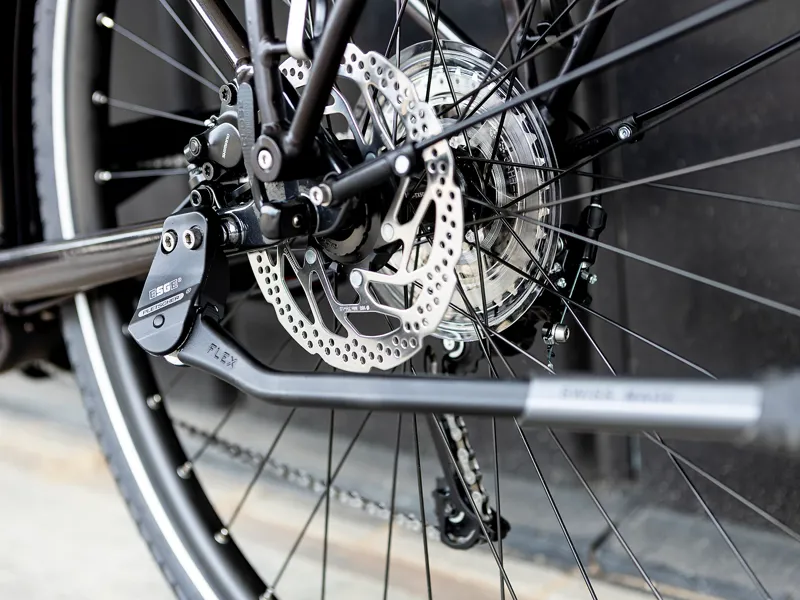 Trek Verve+ 4 Lowstep Electric Hybrid Bike in Lithium Grey 500w Small-2