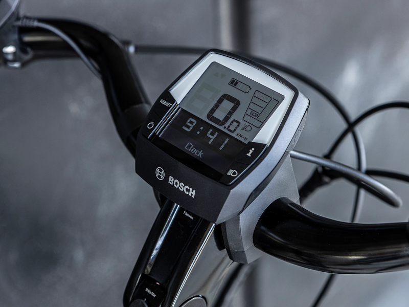 Trek Verve+ 4 Lowstep Electric Hybrid Bike in Lithium Grey 500w Small-8