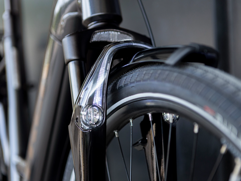 Trek Verve+ 4 Lowstep Electric Hybrid Bike in Lithium Grey 500w Small-6