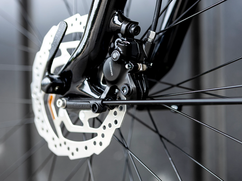 Trek Verve+ 4 Lowstep Electric Hybrid Bike in Lithium Grey 500w Small-4