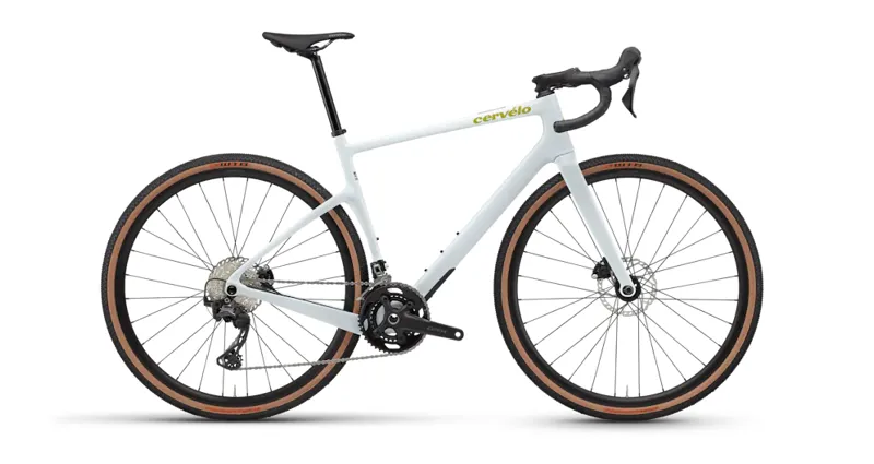 Cervelo Aspero GRX RX610 2X Carbon Gravel Bike in Sea Ice White