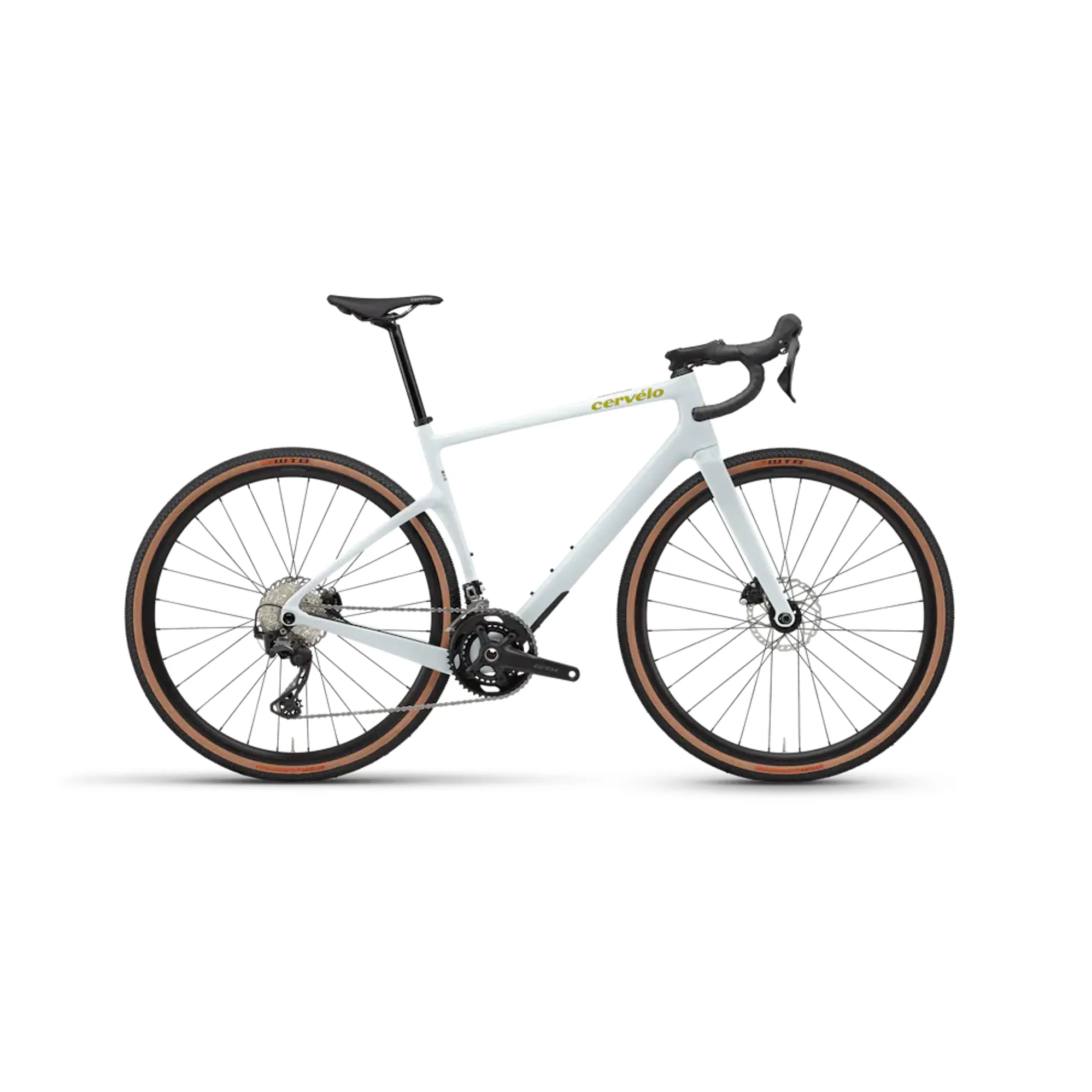 Cervelo Aspero GRX RX610 2X Carbon Gravel Bike in Sea Ice White
